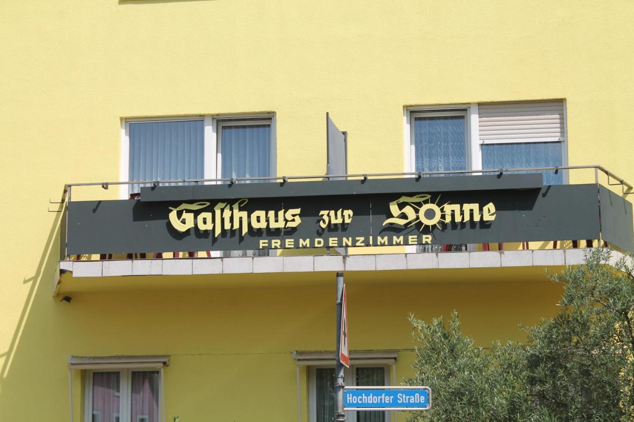 פרייבורג Gasthaus Zur Sonne מראה חיצוני תמונה