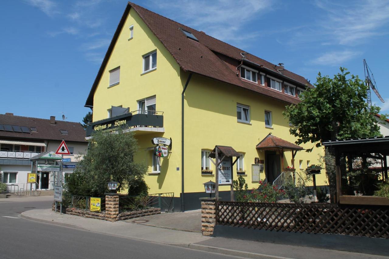 פרייבורג Gasthaus Zur Sonne מראה חיצוני תמונה