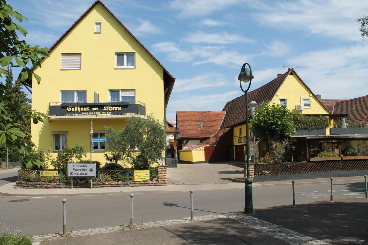 פרייבורג Gasthaus Zur Sonne מראה חיצוני תמונה