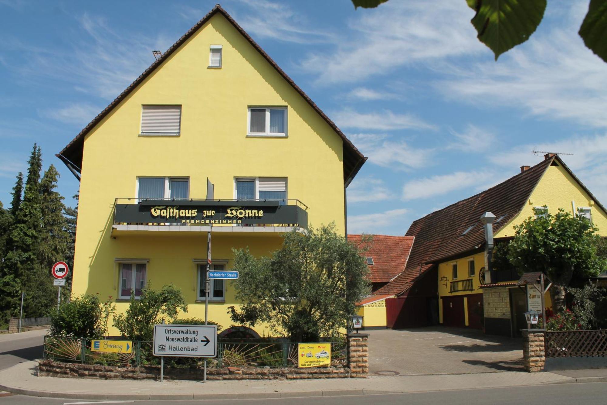 פרייבורג Gasthaus Zur Sonne מראה חיצוני תמונה