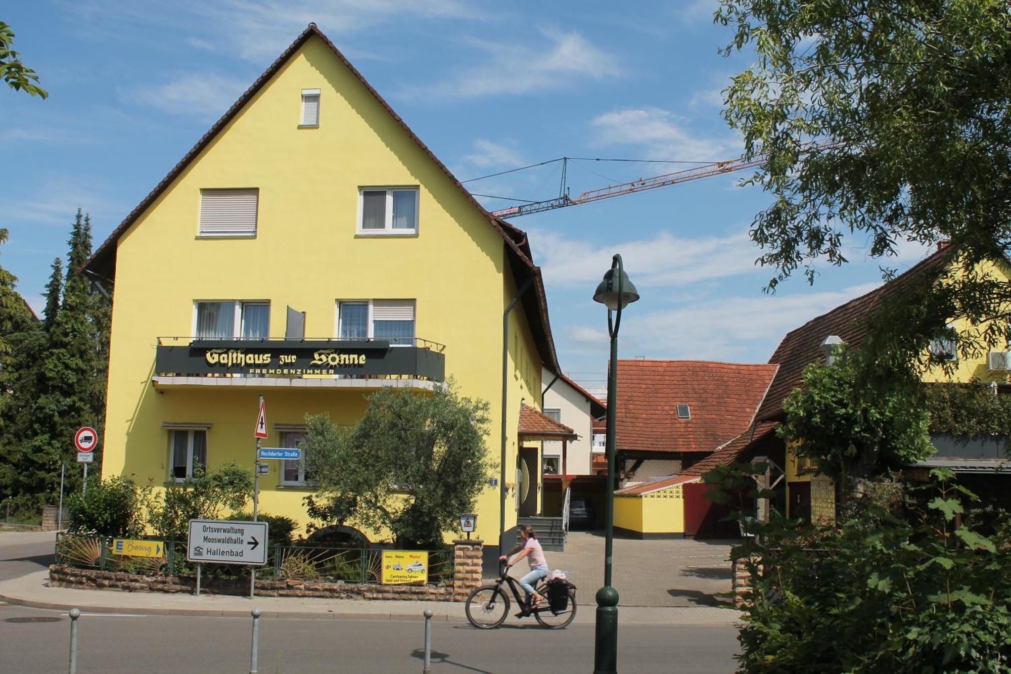 פרייבורג Gasthaus Zur Sonne מראה חיצוני תמונה